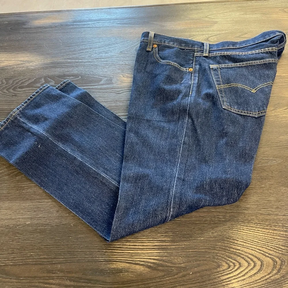 Vintage Levi Strauss 501 Button Fly Jeans - Picture 1 of 9